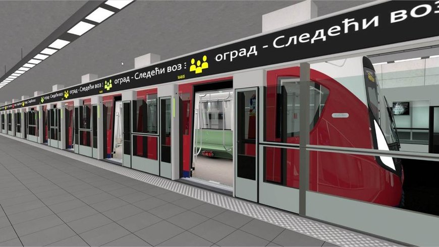 La ville de Belgrade renouvelle son contrat d’opérateur amont avec RATP Dev pour le métro automatique de Belgrade